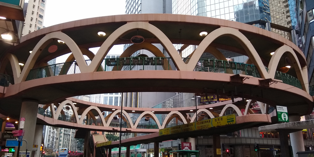 The Footbridge From Ghost in the Shell